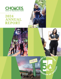 CHOICES 2024 Annual Report front cover